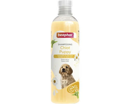 Beaphar puppy shampoo fles met kamille en aloë vera