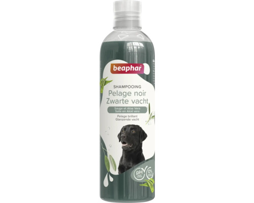 Beaphar Shampoo voor zwarte vacht met salie en Aloë Vera