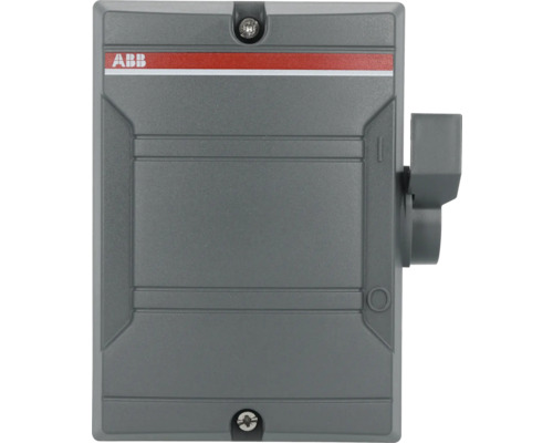 ABB Werkschakelaar 2-polig 40A grijs ABB Logo Lastscheider