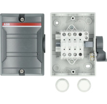 ABB Logo lastscheidingsschakelaar, geopend en gesloten