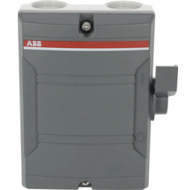 ABB Logo op een grijze verdeelkast