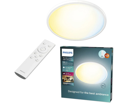 Philips led-plafondlamp met afstandsbediening en verpakking
