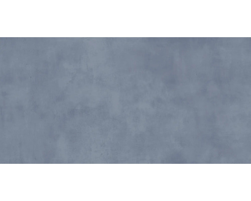 Wand- en vloertegel Noblesse blauw 60x120 cm Structuurbehang met pleistereffect