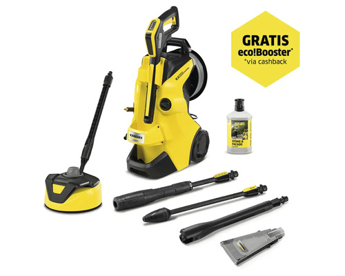 Kärcher hogedrukreiniger K4 Power Control met accessoires en steen- en gevelreiniger