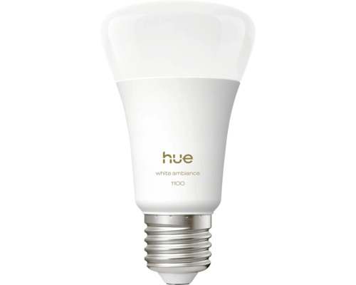 PHILIPS Hue White Ambiance LED-lamp E27/8,1W A60 instelbaar wit Hue White Ambiance 1100 LED lamp