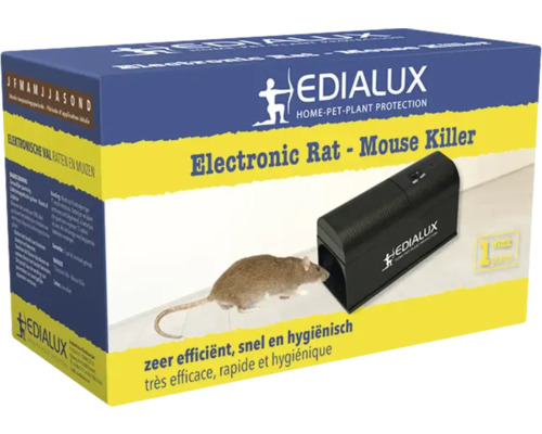 Verpakking van een elektronische ratten- en muizenval