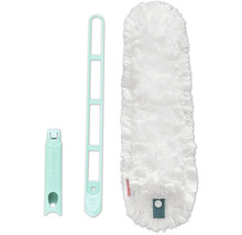 Leifheit stofwisser met telescopische steel en verwisselbare kop