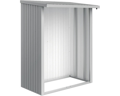 Metalen tuinhuis zonder deur