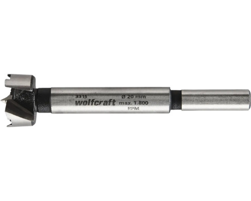 Wolfcraft Forstnerboor met een diameter van 20 millimeter