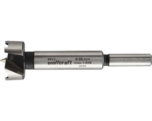 Wolfcraft Forstnerboor, diameter 25 millimeter