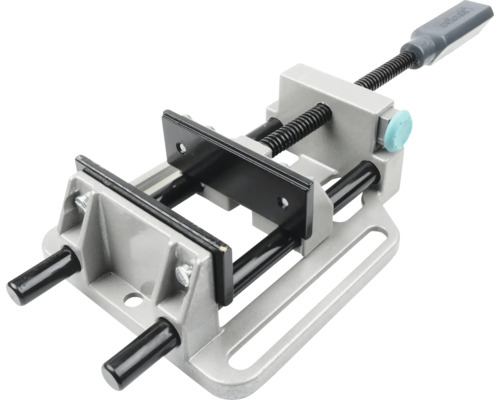 Wolfcraft bankschroef met horizontale en verticale V-groef