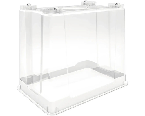 Kweekbakopzetstuk van kunststof