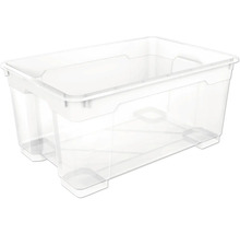 Transparante opbergbox van kunststof