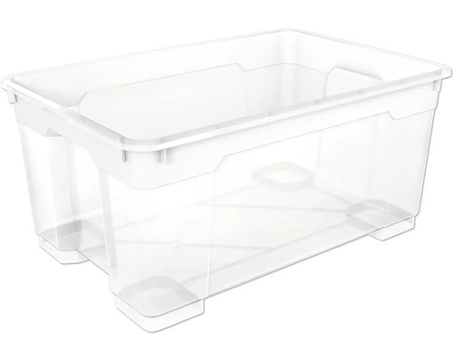 Transparante opbergbox van kunststof