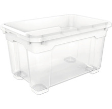 Transparante opbergdoos van kunststof