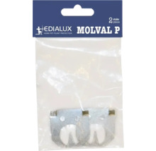 Edialux Molval P woelmuisval, twee stuks in een verpakking