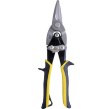 Plaatschaar met geel-zwart handvat