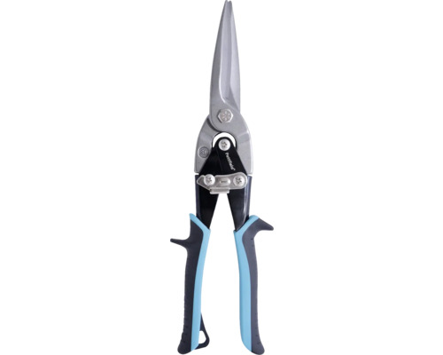 Plaatschaar met stalen messen en handgrepen