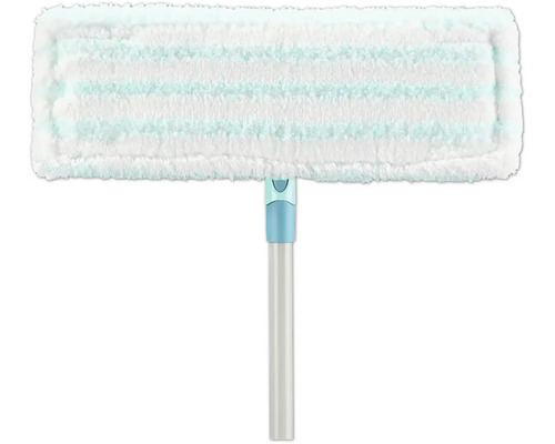 Vloermop met telescopische steel en microvezelhoes