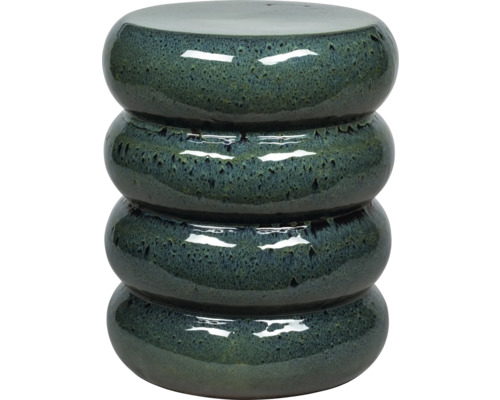 Keramische kruk met vier afgeronde elementen