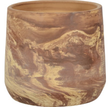 Terracotta bloempot met marmerlook