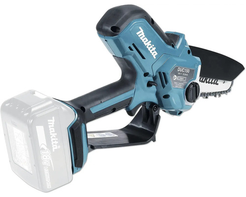 Makita accu kettingzaag met 18 volt accu