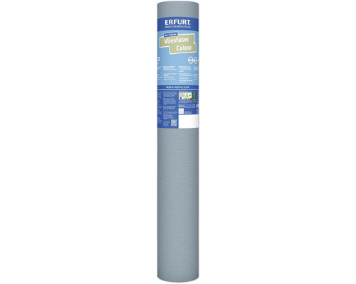 ERFURT Overschilderbaar behang Colour 302-6 blauw Rol Erfurt Vliesfaser Colour behang, 10,05 meter maal 0,53 meter
