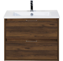 Wastafelonderkast met twee laden en wastafel