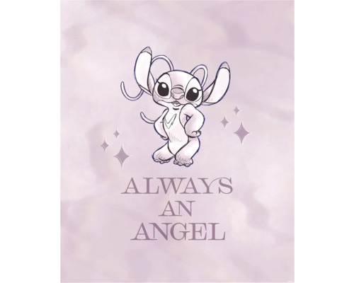 Illustratie van Engel met de tekst 'Always an Angel'