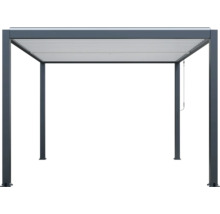 Vrijstaande pergola met lamellendak