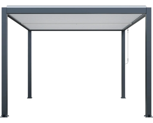 Vrijstaande pergola met lamellendak