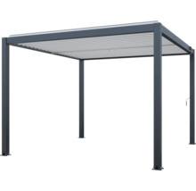 Vrijstaande tuinpergola met lamellendak