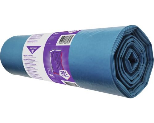 Rol vuilniszakken, 50 stuks, 120 liter