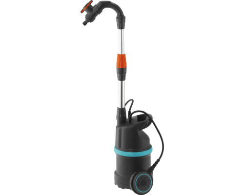 Tuinpomp met telescopische buis voor waterafname