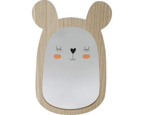 Decoratieve spiegel met konijnenoren voor kinderkamer