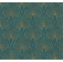 Behang met Art Deco patroon