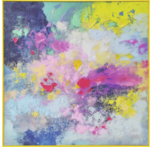 Abstract schilderij met lijst