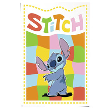 Poster met Stitch motief