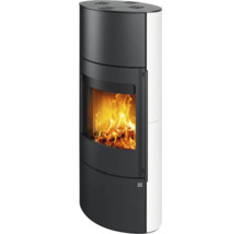 Houtkachel met verbrandingskamer en kijkvenster