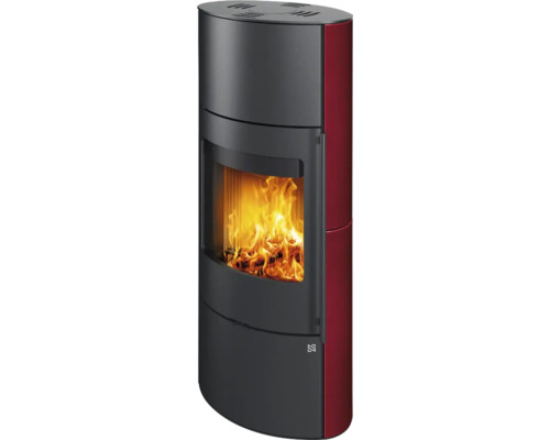 NORDENGER Houtkachel Folldal keramiek 6,3 kW Houtkachel met brandkamer en zijbekleding