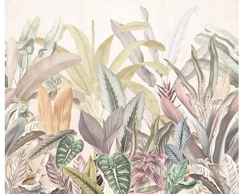 Fotobehang met plantmotieven voor wanddecoratie