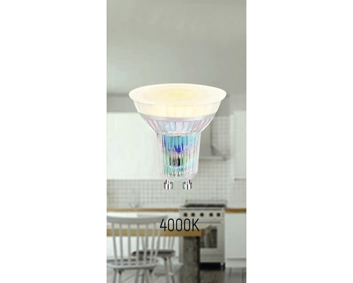 GU10 ledlamp met 4000 kelvin lichtkleur