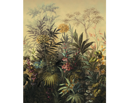 KOMAR Fotobehang vlies P249-VD2 Pure 2 Hernandez 200x250 cm Behang met jungle motief en planten