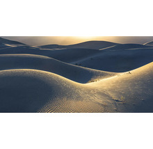 Duinlandschap met zandgolven en verspreide vegetatie