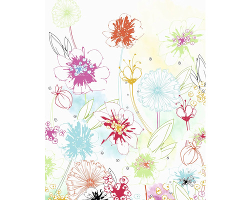 Illustratie van verschillende bloempatronen