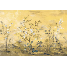 Schilderij met bomen en planten