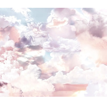 Wolkenpatroon voor wanddecoratie