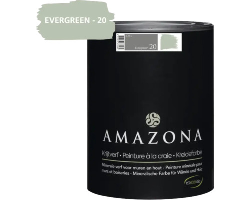 Amazona Evergreen 20 Krijtverf in blik