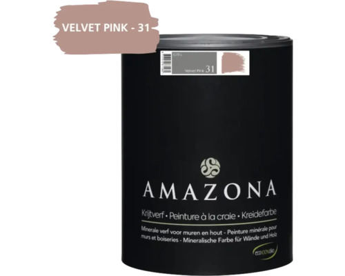Amazona krijtverf Velvet Pink 31 blik