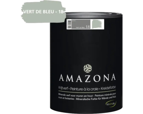 Amazona krijtverf Vert de Bleu 18 blik